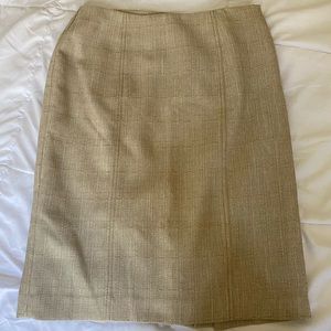 Beige Skirt. Size 4